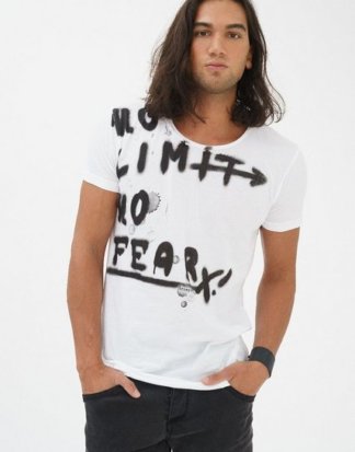 trueprodigy T-Shirt "No Limit, No Fear!" mit Statement-Print