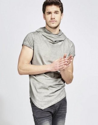 trueprodigy T-Shirt "Scott vintage" mit Kapuze und Vintage-Look