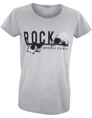 trueprodigy T-Shirt "Travis3" mit Front- und Rückenprint