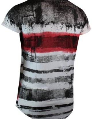 trueprodigy T-Shirt "red zebra" mit cooler Streifen-Optik